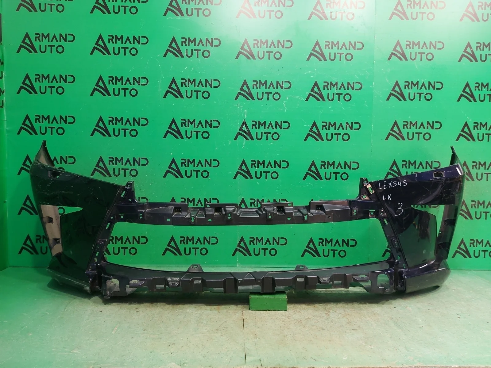 Бампер LEXUS LX 2015-2023 521196B973 3 URJ200, передний