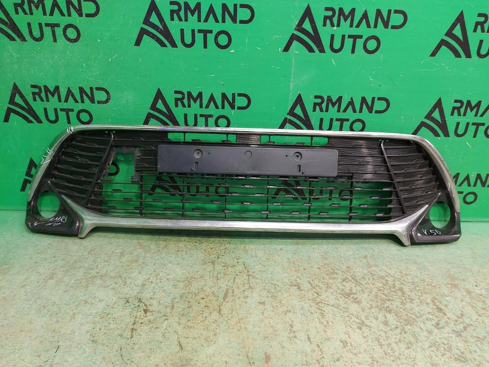 Решетка бампера TOYOTA CAMRY 2017-2018 5310206590 7 XV50, передняя