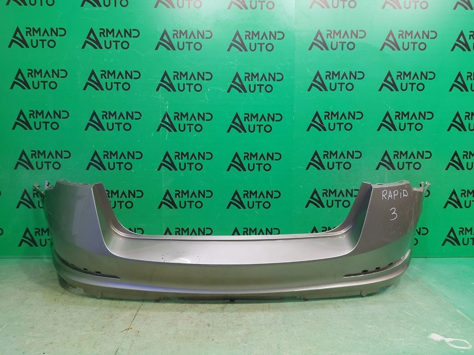 Бампер SKODA RAPID 2020-2023 60U807421D 2, задний
