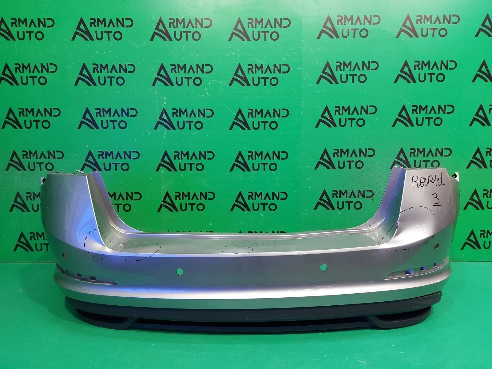 Бампер SKODA RAPID 2020-2023 60U807421D 2, задний