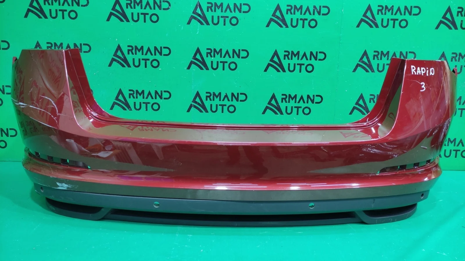 Бампер SKODA RAPID 2020-2023 60U807421D 2, задний