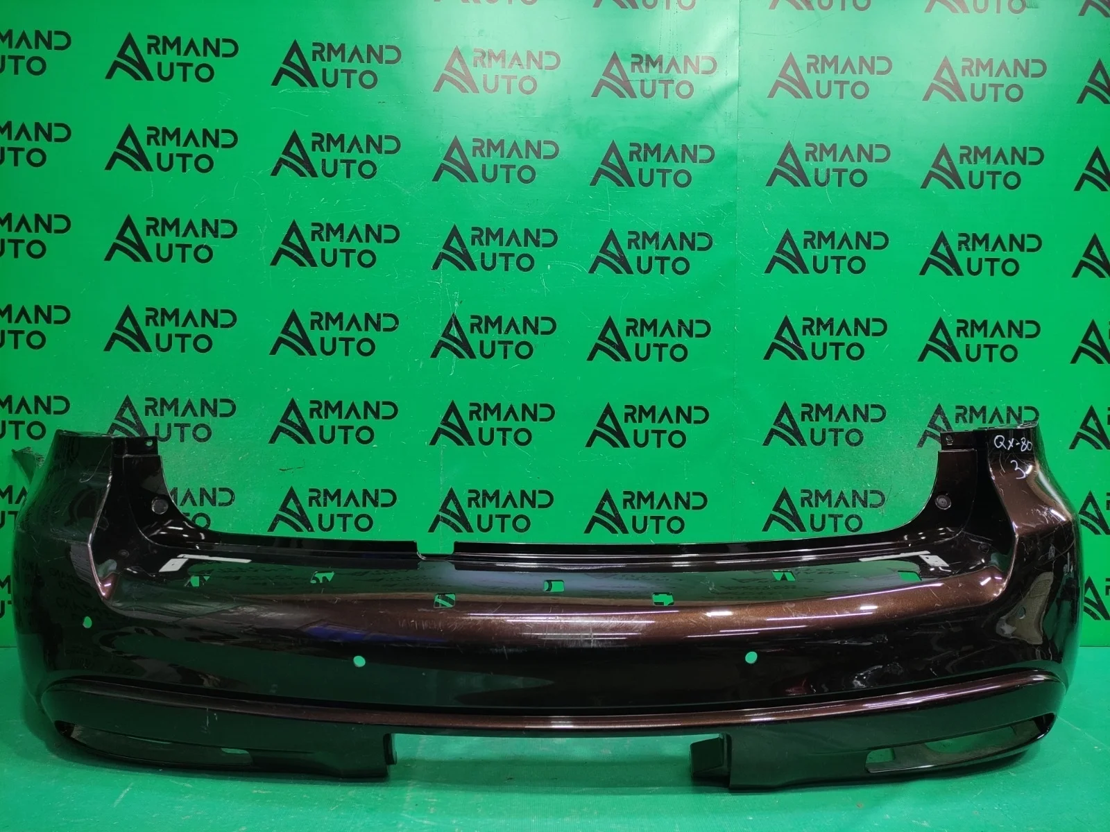 Бампер INFINITI QX80 2013-2024 850226GW0H 1 Z62, задний