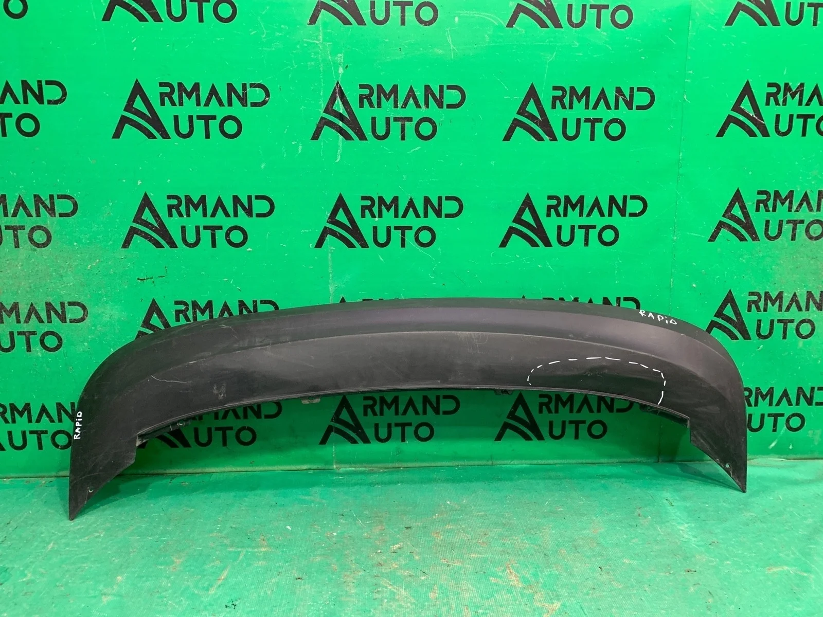 Юбка бампера SKODA RAPID 2014-2020 5JH807521 1, задняя