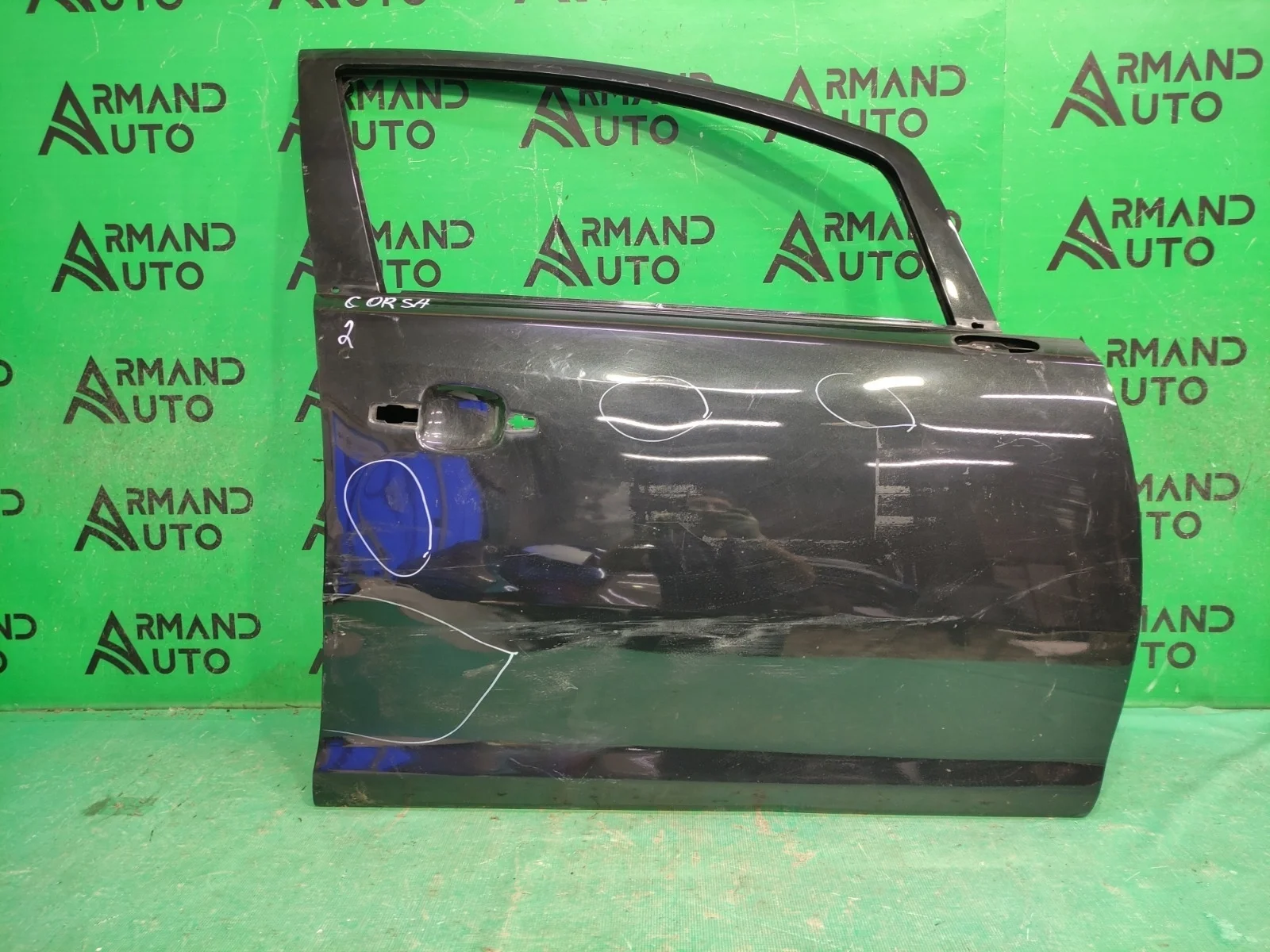 Дверь OPEL CORSA 2006-2014 93189329 D, передняя правая