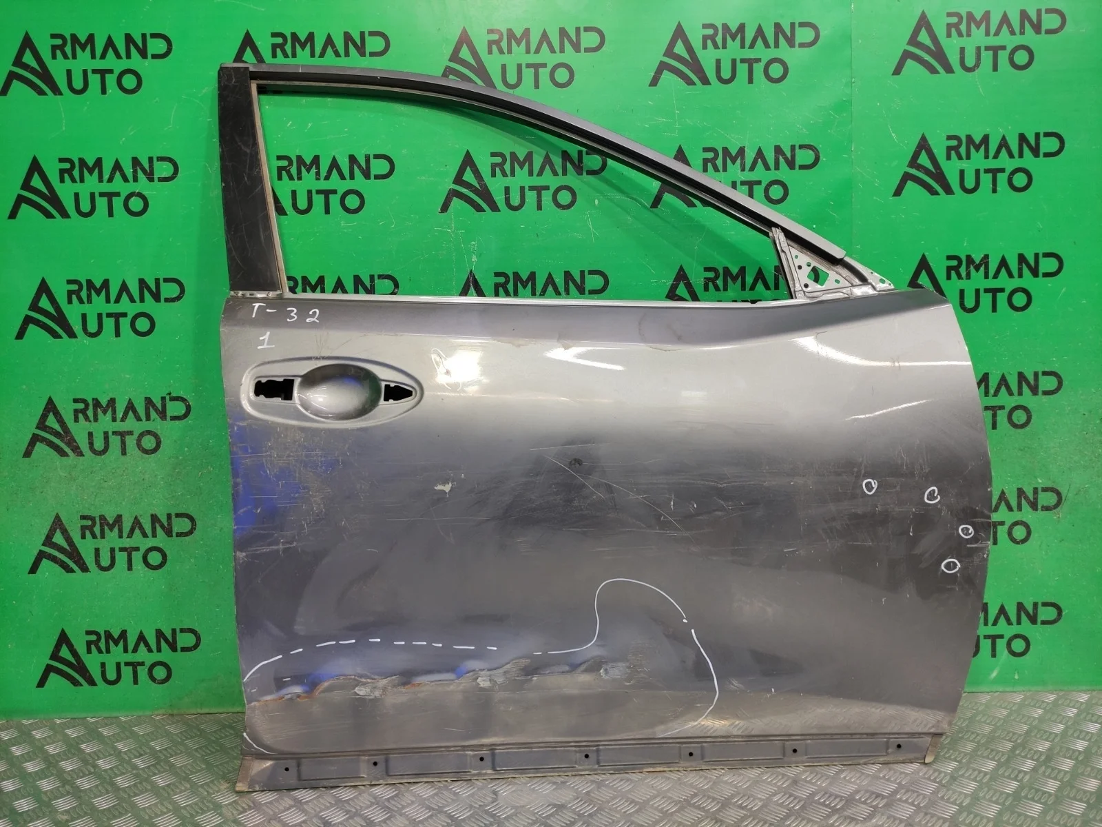 Дверь NISSAN X-TRAIL 2013-2022 H010M4CMMA 3 T32, передняя правая