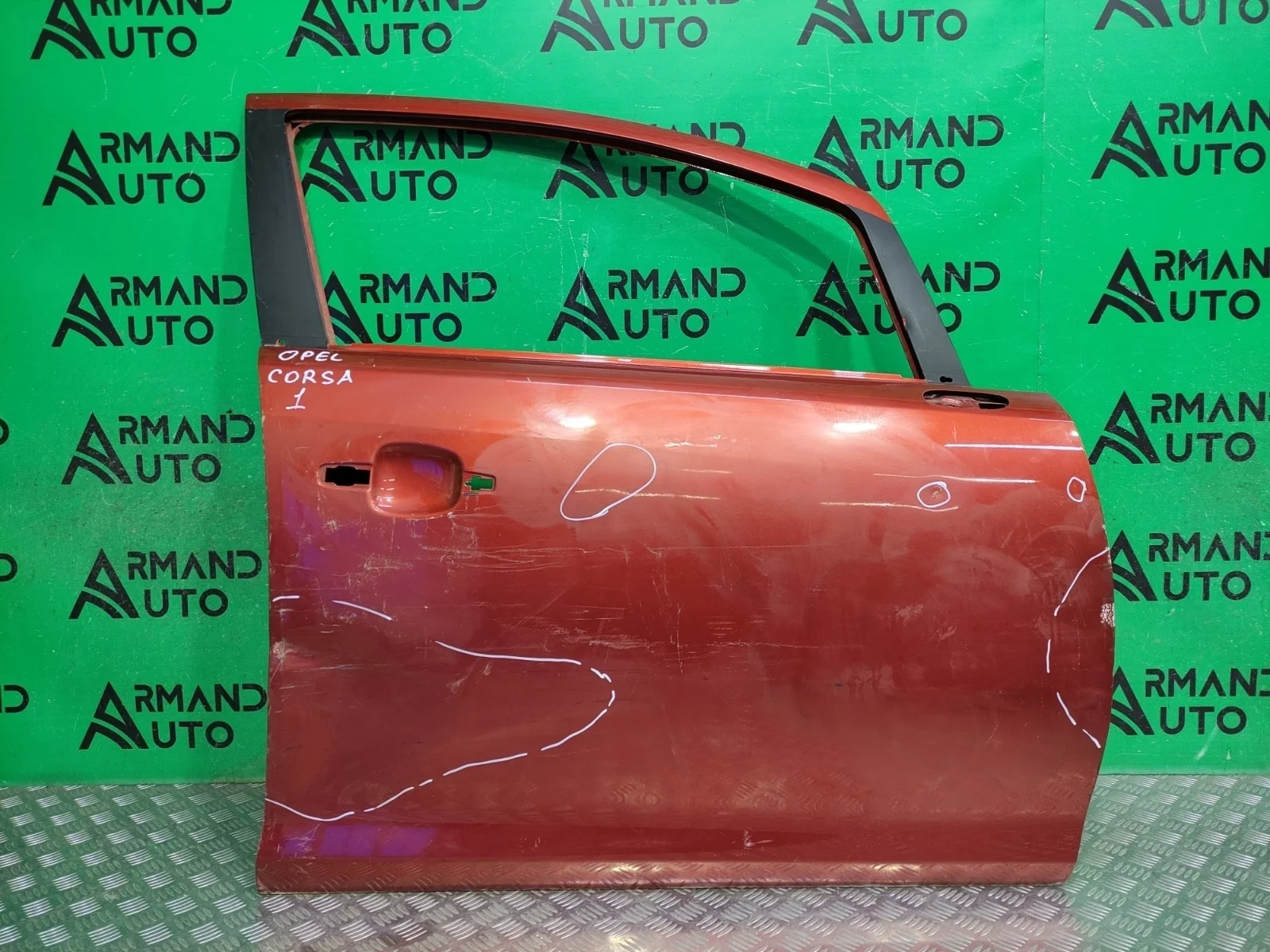Дверь OPEL CORSA 2006-2014 93189329 D, передняя правая