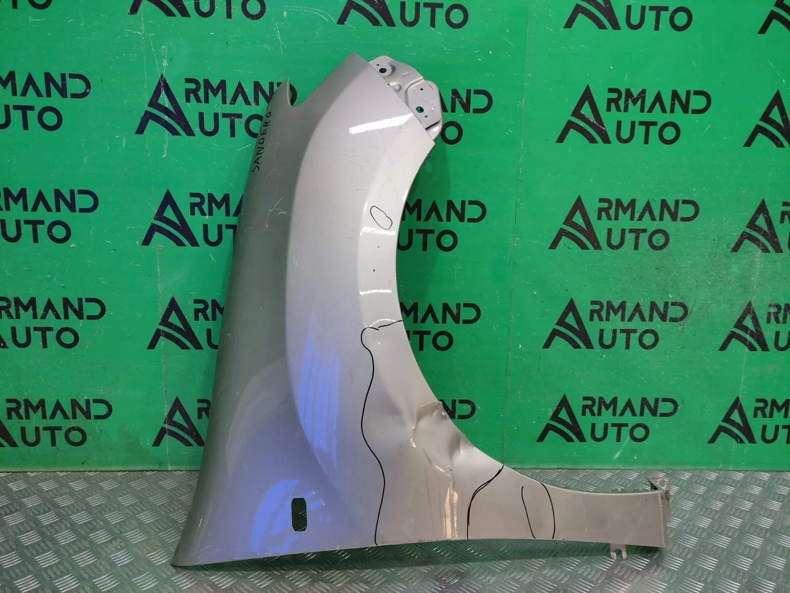 Крыло RENAULT LOGAN 2012-2022 631008933R 2, переднее правое