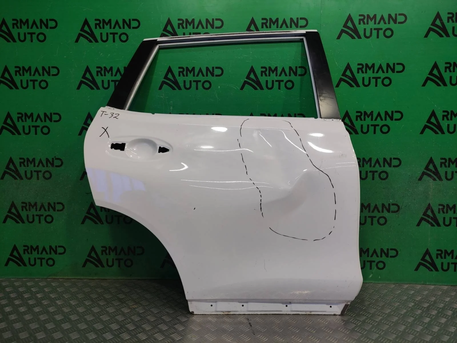 Дверь Nissan X-Trail 2013-2022 H210M4CMMA 3 T32, задняя правая