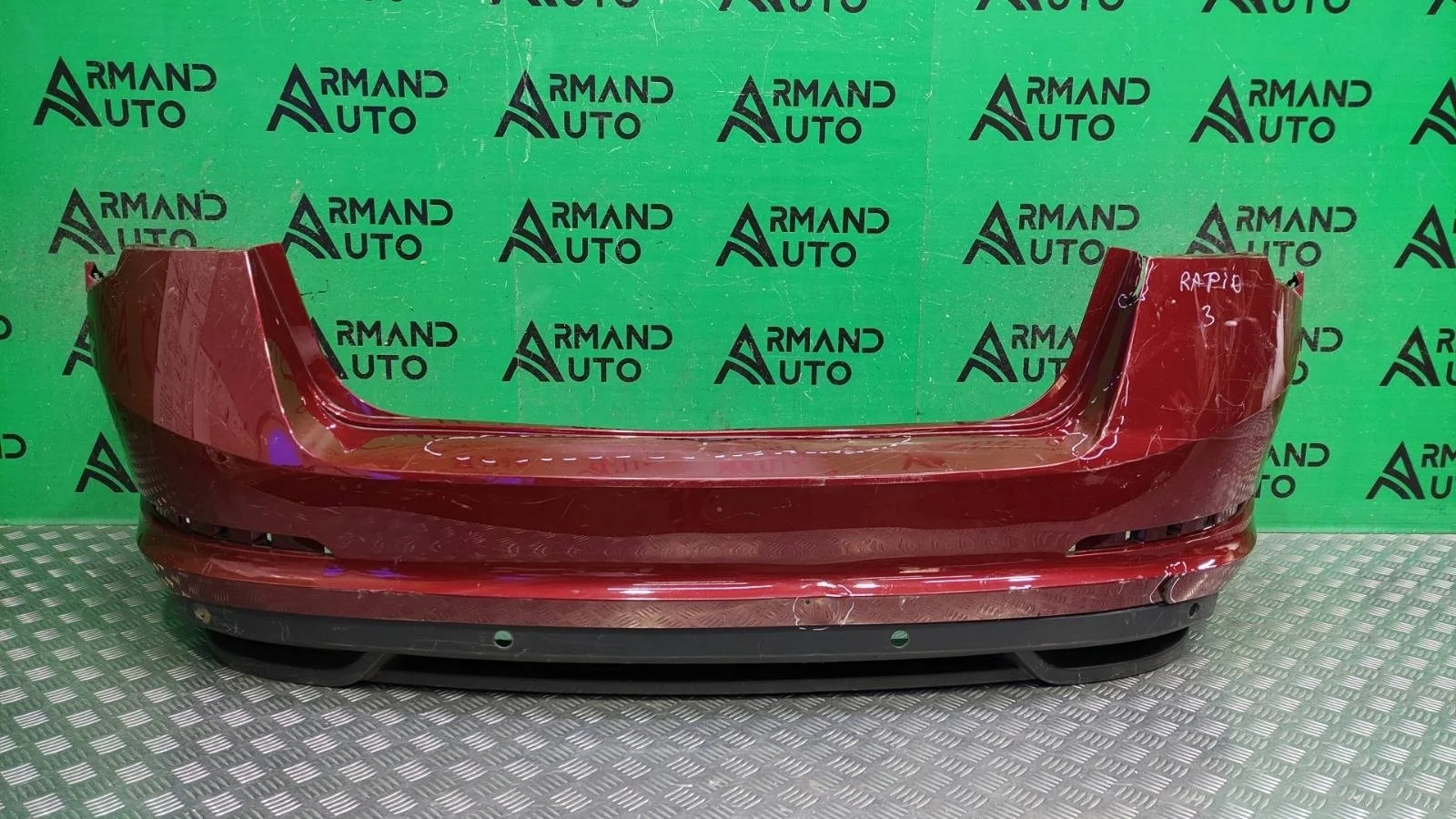Бампер Skoda Rapid 2020-2023 60U807421D 2, задний