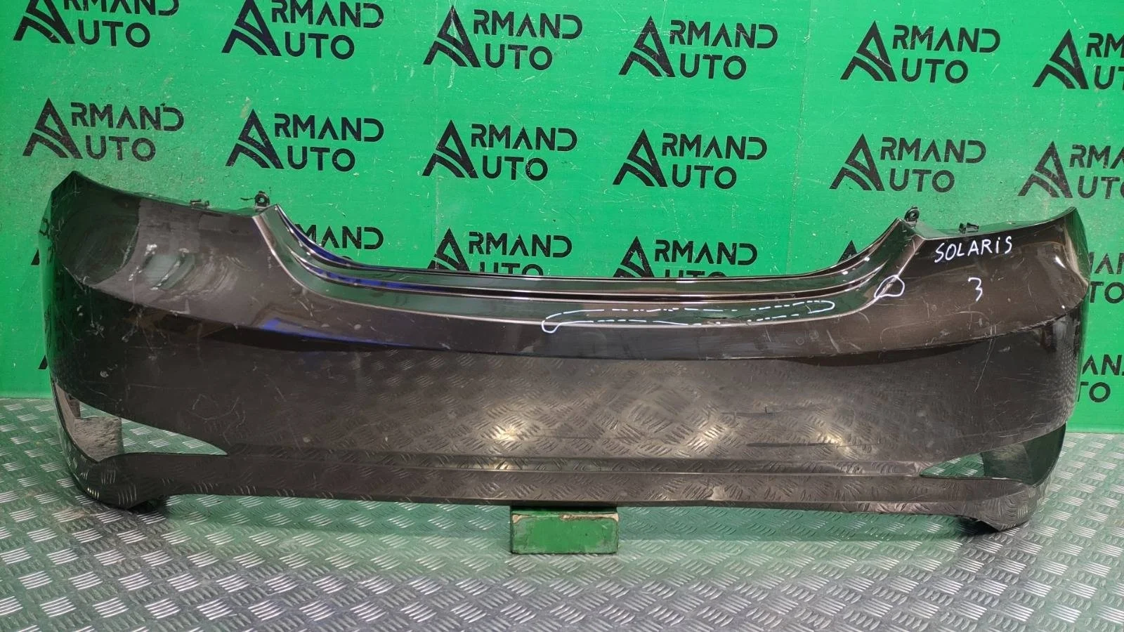 Бампер Hyundai Solaris 2014-2017 866114L500 1, задний