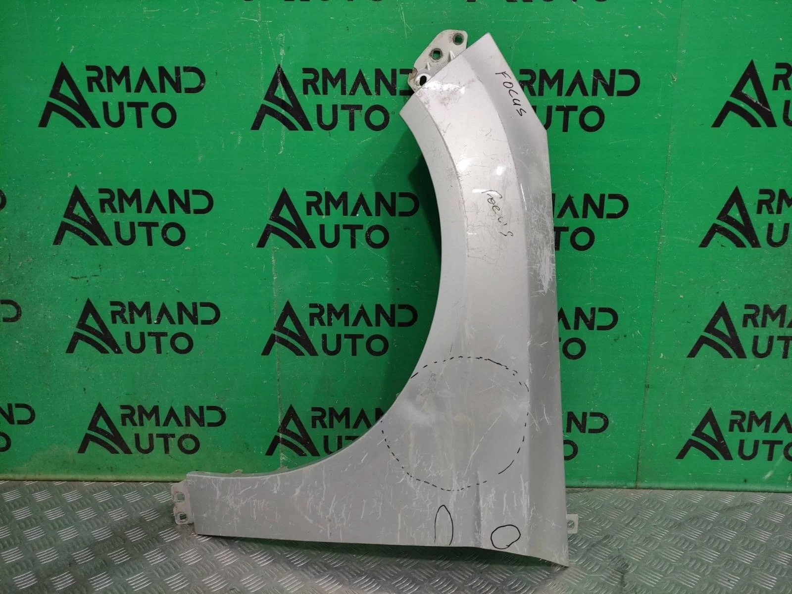 Крыло Ford Focus 2011-2019 2171304 3, переднее левое