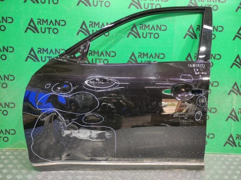Дверь Infiniti EX35 2007-2013 H010A1BABA J50, передняя левая