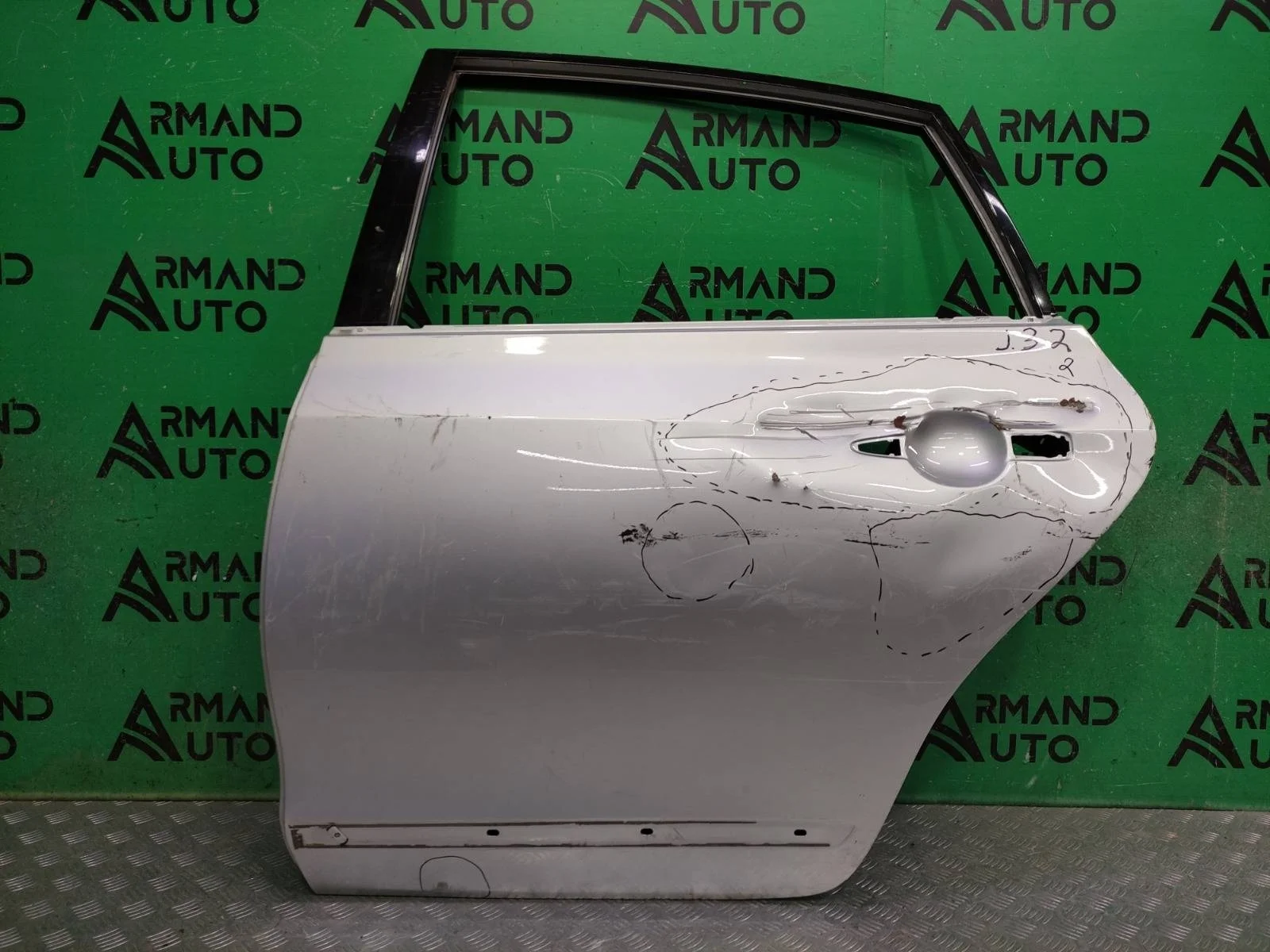 Дверь Nissan Teana 2008-2014 H210AJN2AA 2 J32, задняя левая
