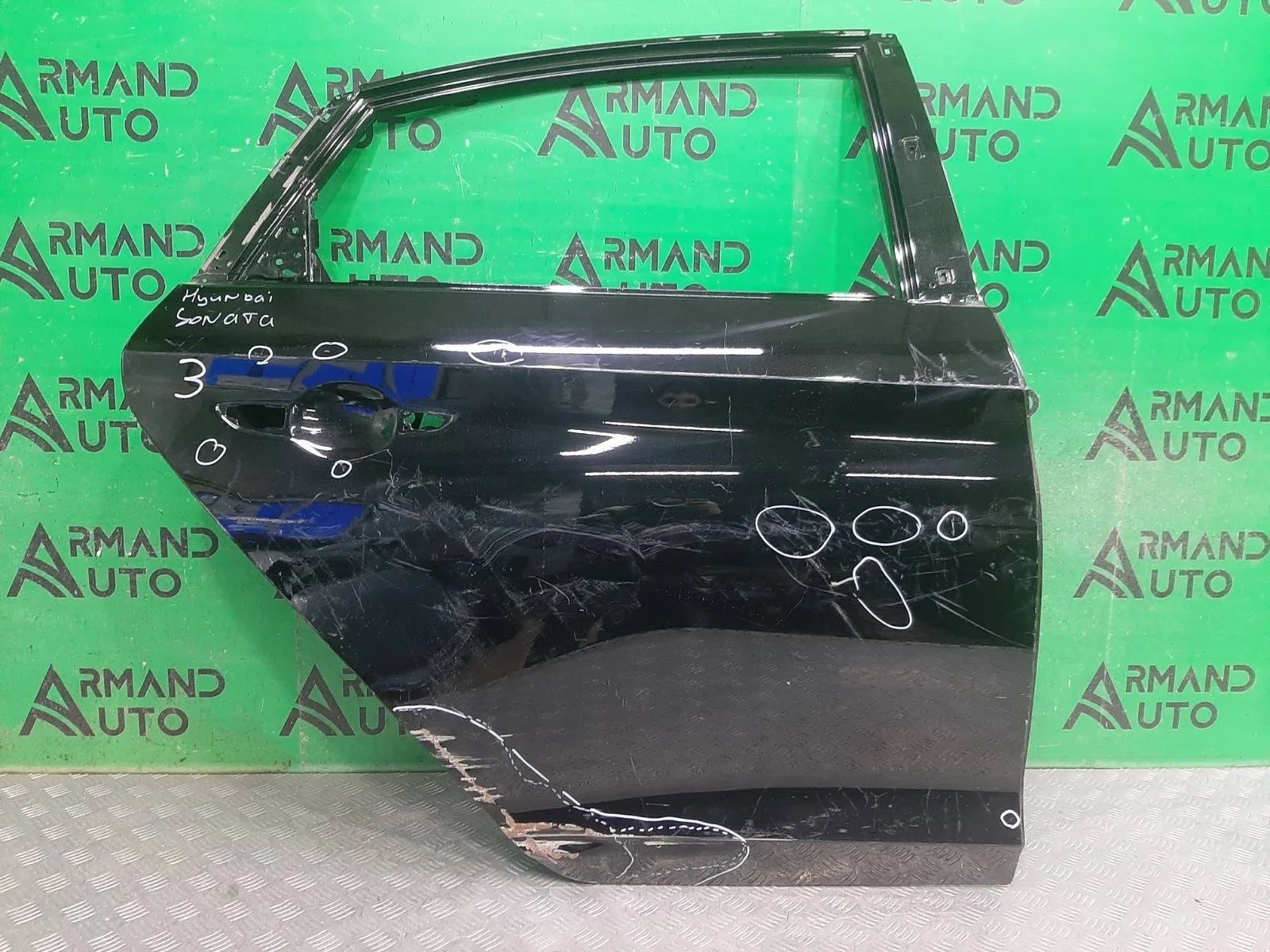 Дверь Hyundai Sonata 2014-2019 77004C1020 7 LF, задняя правая