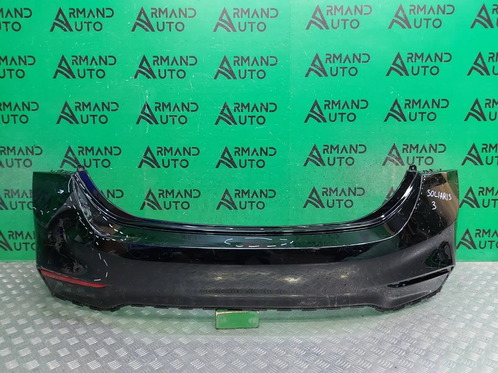 Бампер Hyundai Solaris 2017-2020 86611H5000 2, задний
