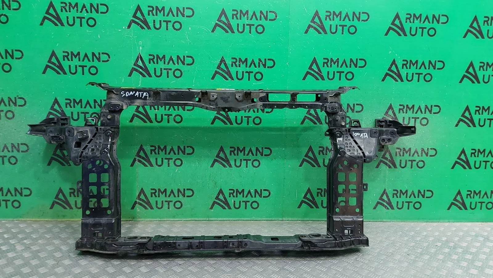 Панель передняя (суппорт радиатора) Hyundai Santa Fe 2015-2019 641012W500 3 DM