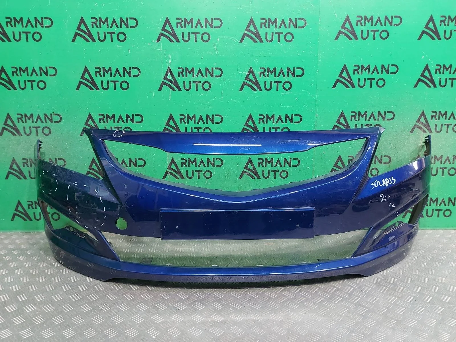 Бампер Hyundai Solaris 2014-2017 865114L500 1, передний