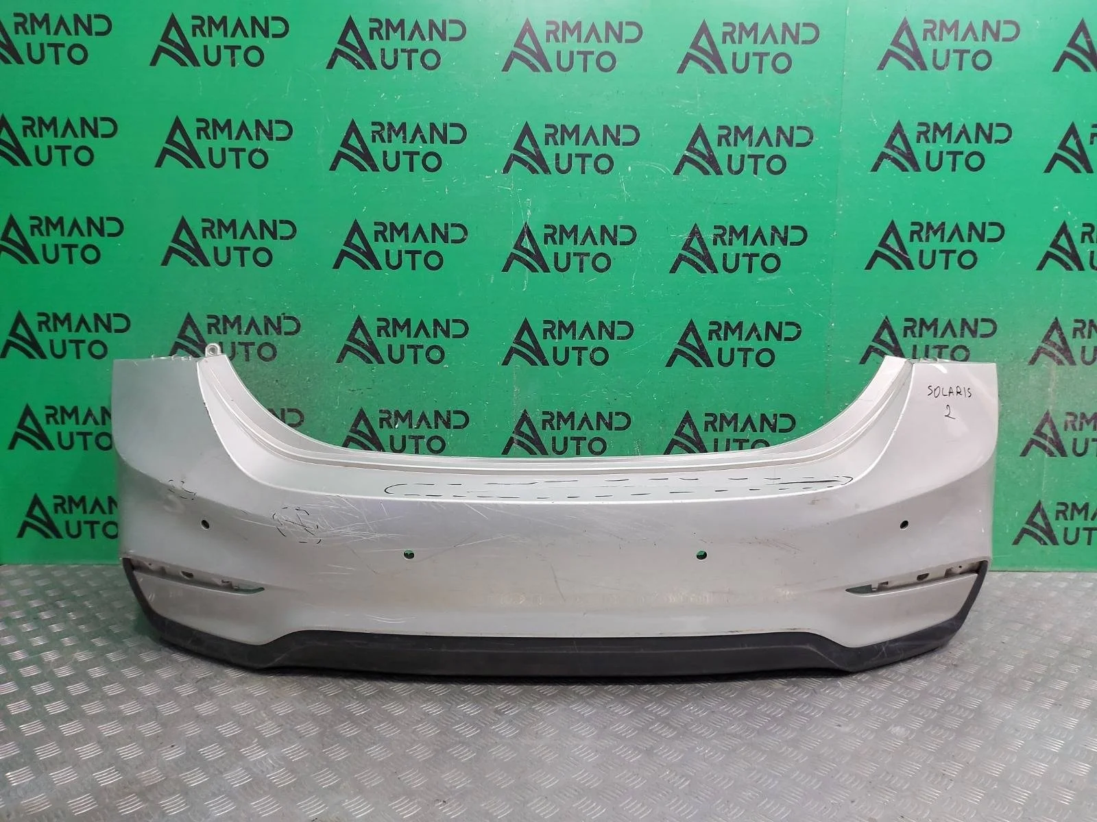 Бампер Hyundai Solaris 2017-2020 86611H5000 2, задний