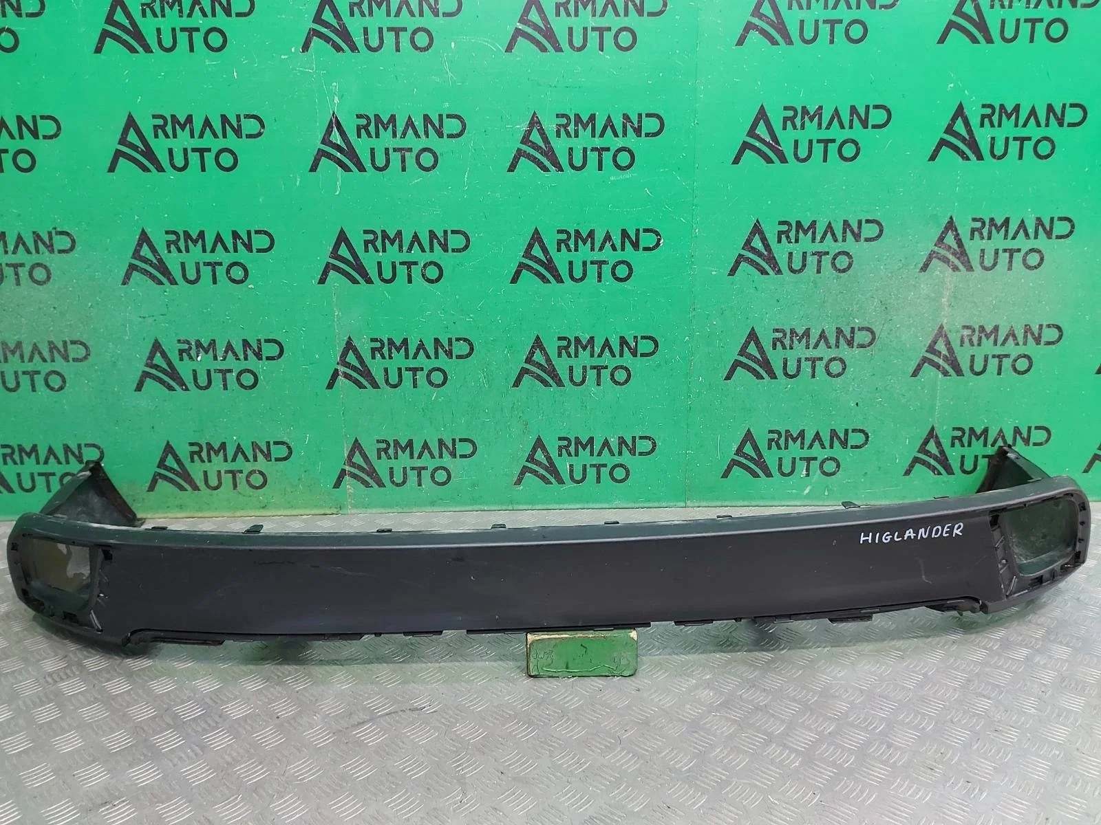 Юбка бампера Toyota Highlander 2016-2019 521690E100 3 U50, задняя