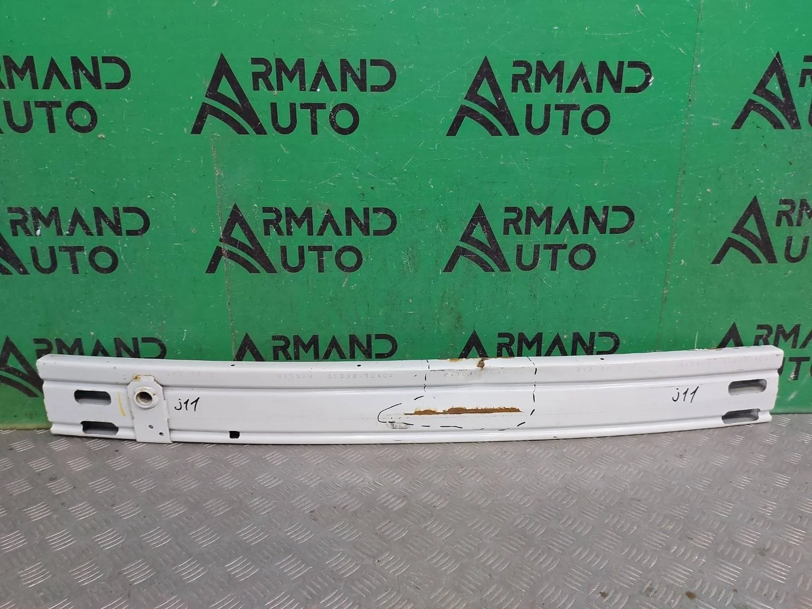 Усилитель бампера Nissan Qashqai 2013-2022 H50304EAMA 2 J11, задний