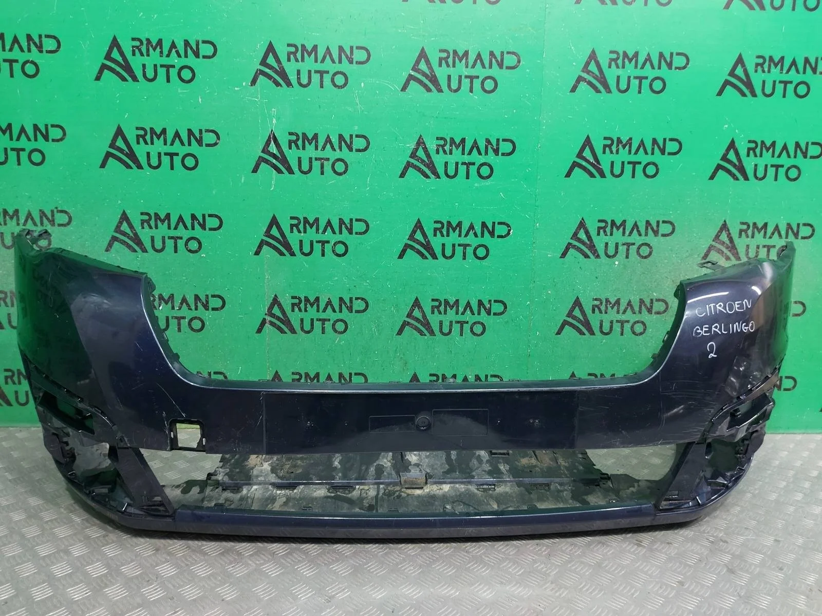 Бампер Citroen Berlingo 2015-2022 1613563580 2, передний