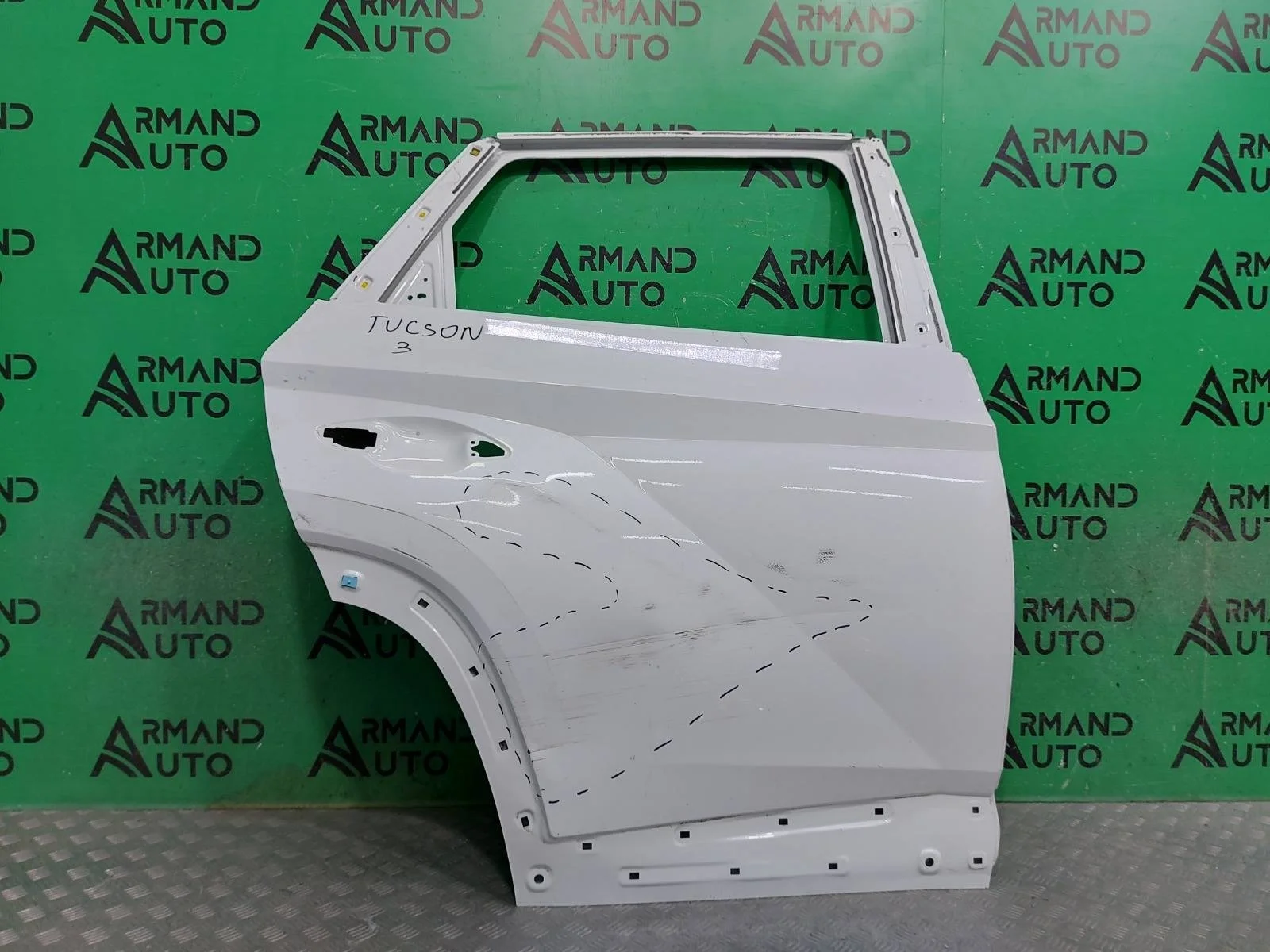 Дверь Hyundai Tucson 2020-нв 77004N9000 4, задняя правая