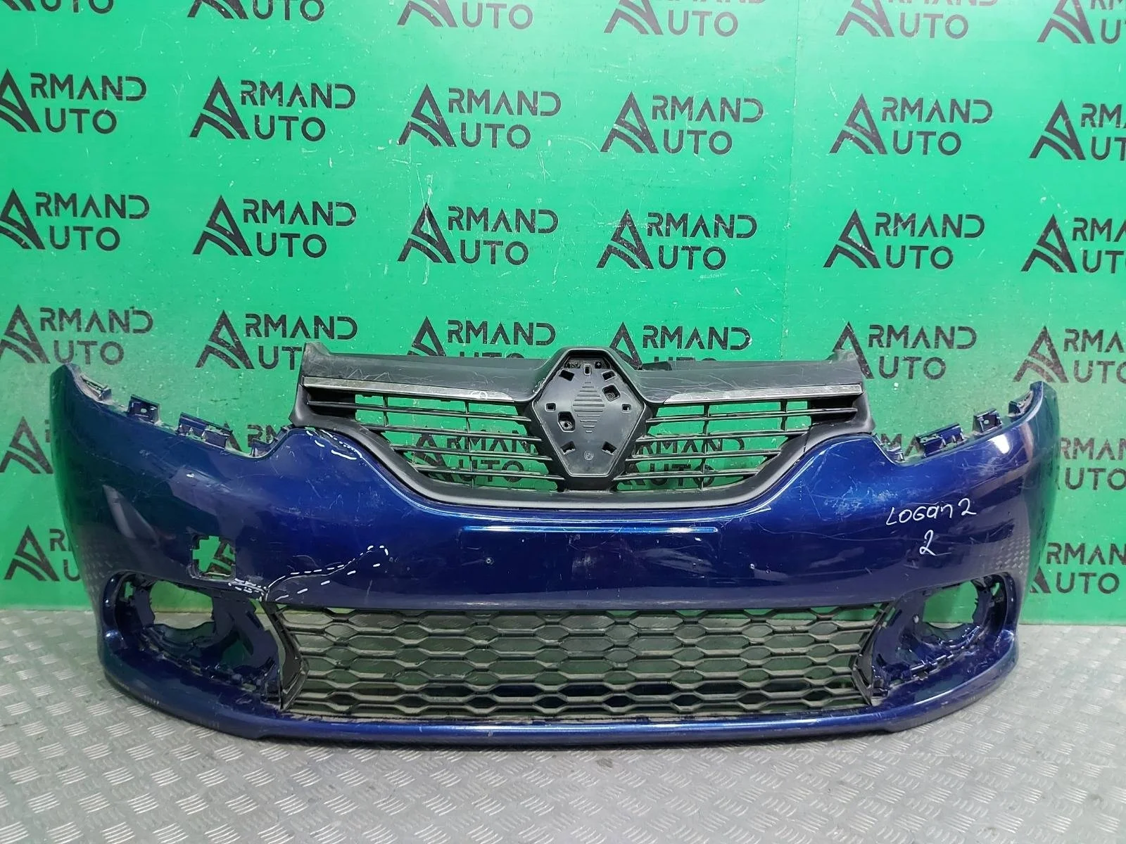 Бампер RENAULT Logan 2012-2018 620228143R 2, передний