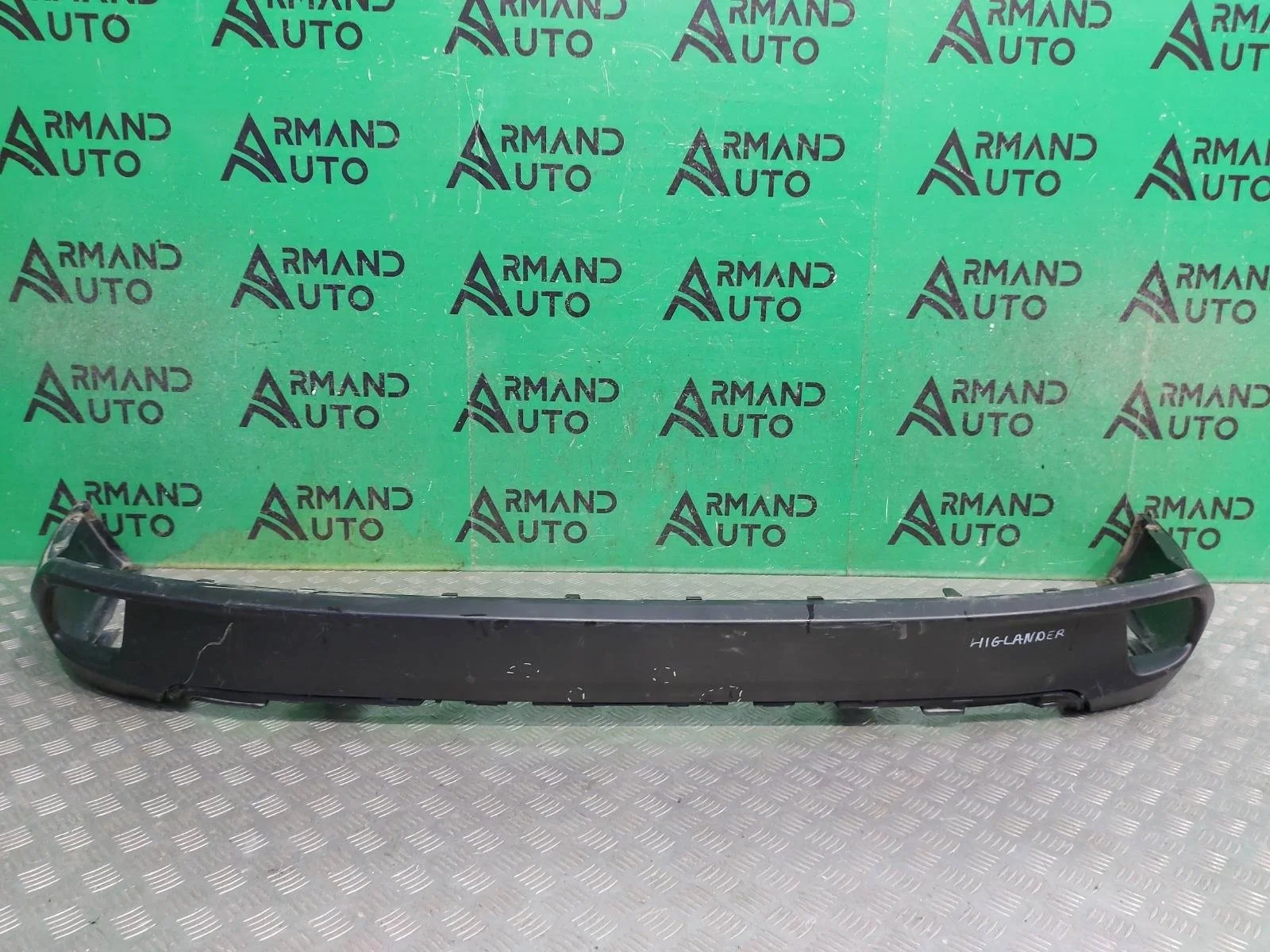 Юбка бампера Toyota Highlander 2013-2016 521690E070 3 U50, задняя