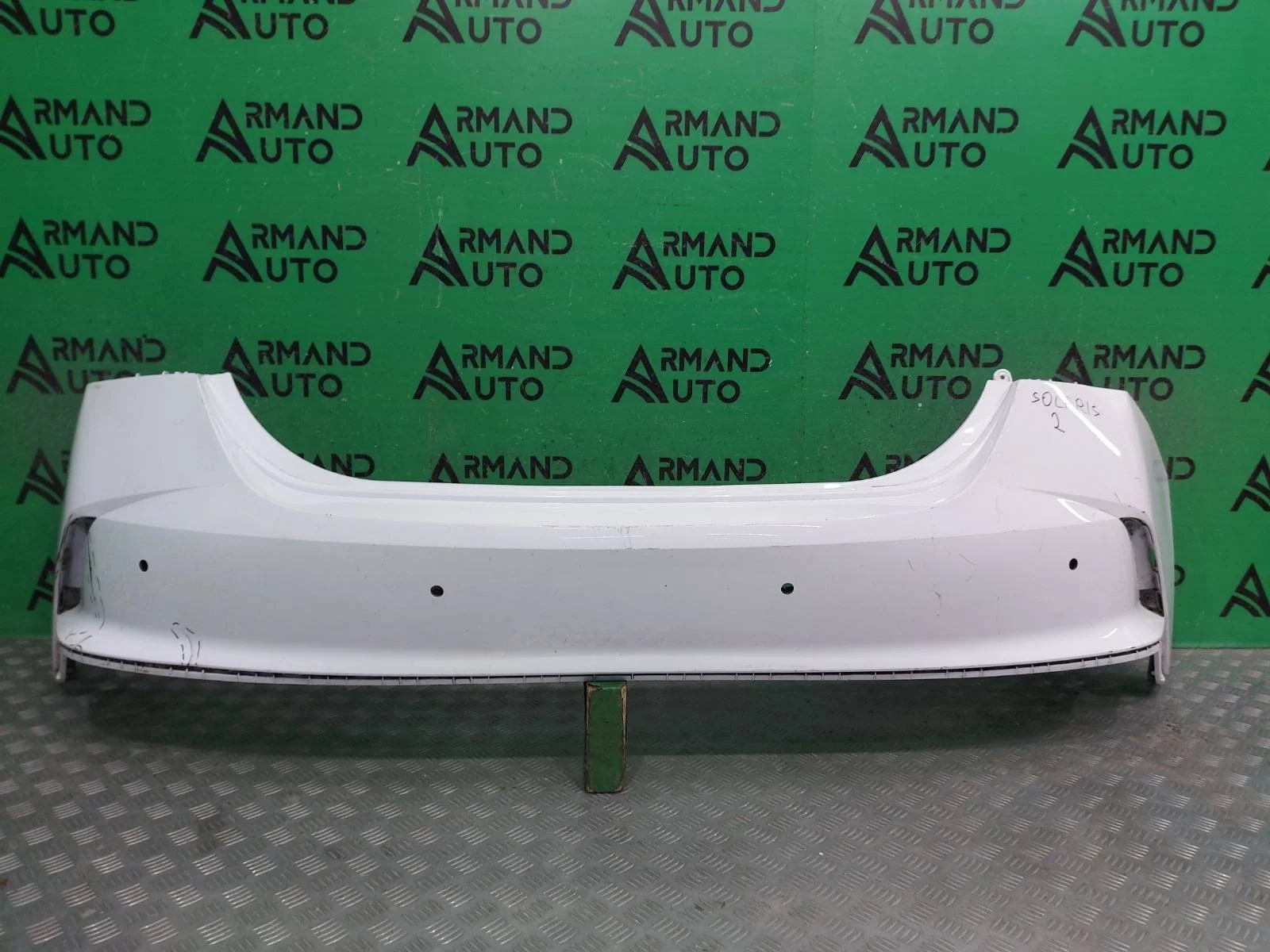Бампер Hyundai Solaris 2020-2022 86611H5500 2, задний