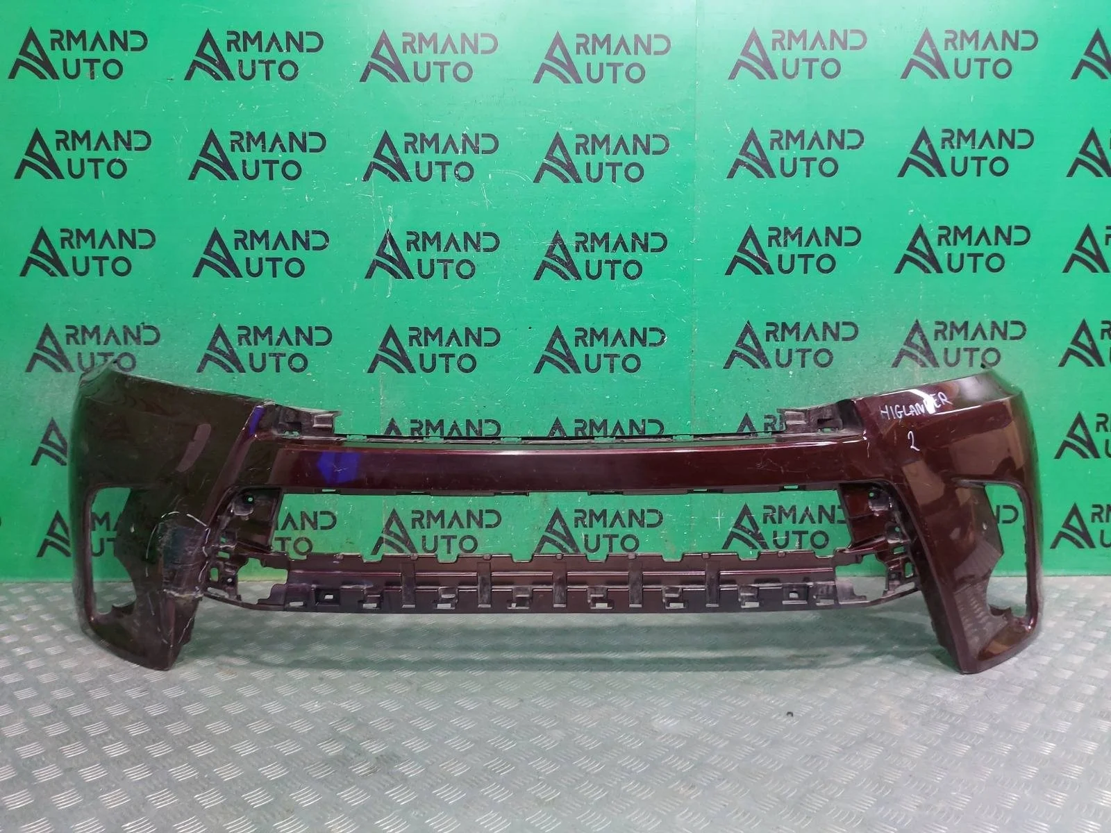 Бампер Toyota Highlander 2016-2019 521190E937 3 U50, передний