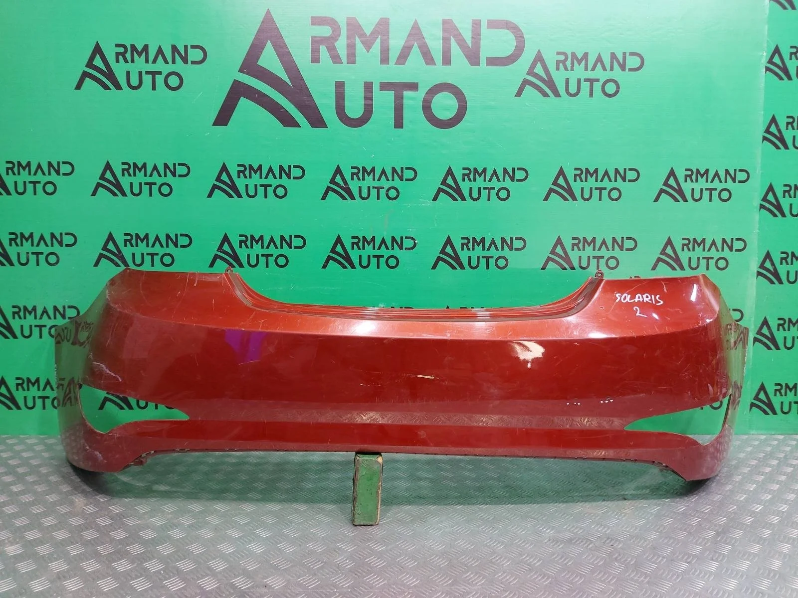 Бампер Hyundai Solaris 2014-2017 866114L500 1, задний