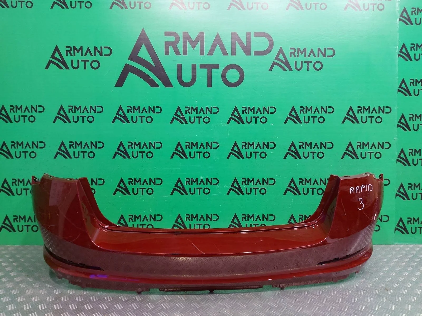 Бампер Skoda Rapid 2020-2023 60U807421D 2, задний