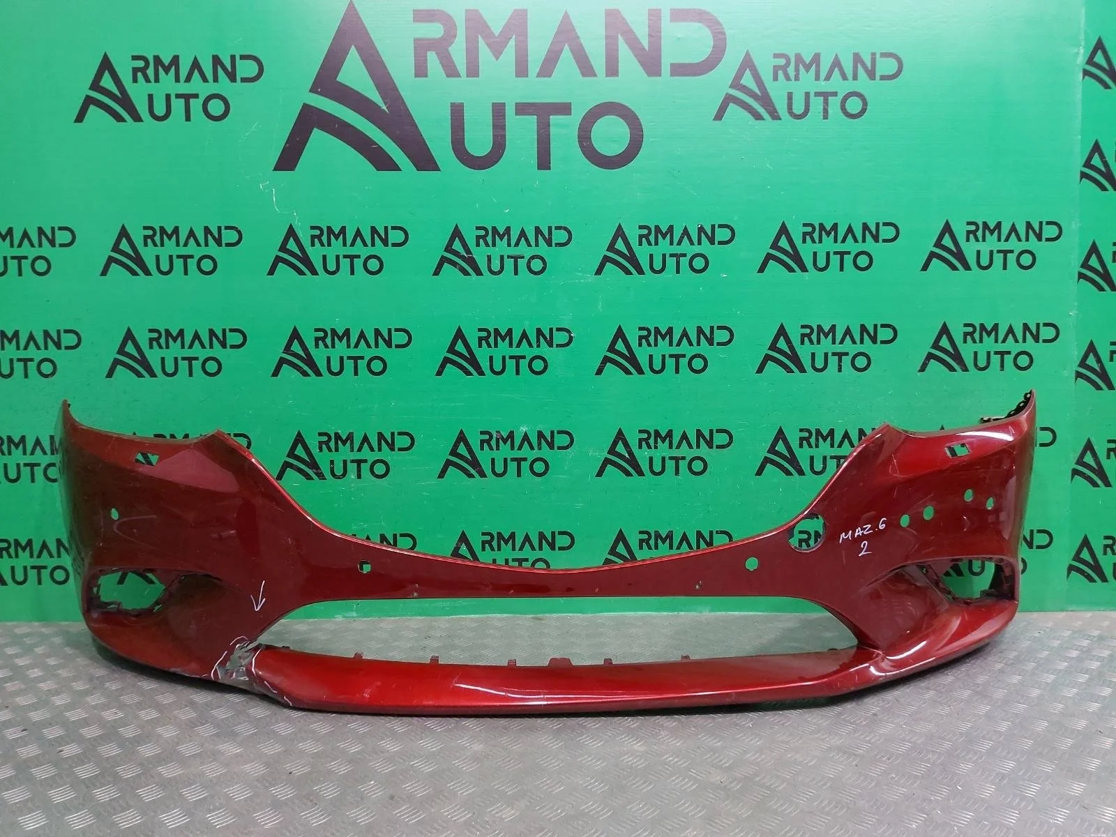 Бампер Mazda 6 2015-2018 GMM650031CBB 3 GJ, передний