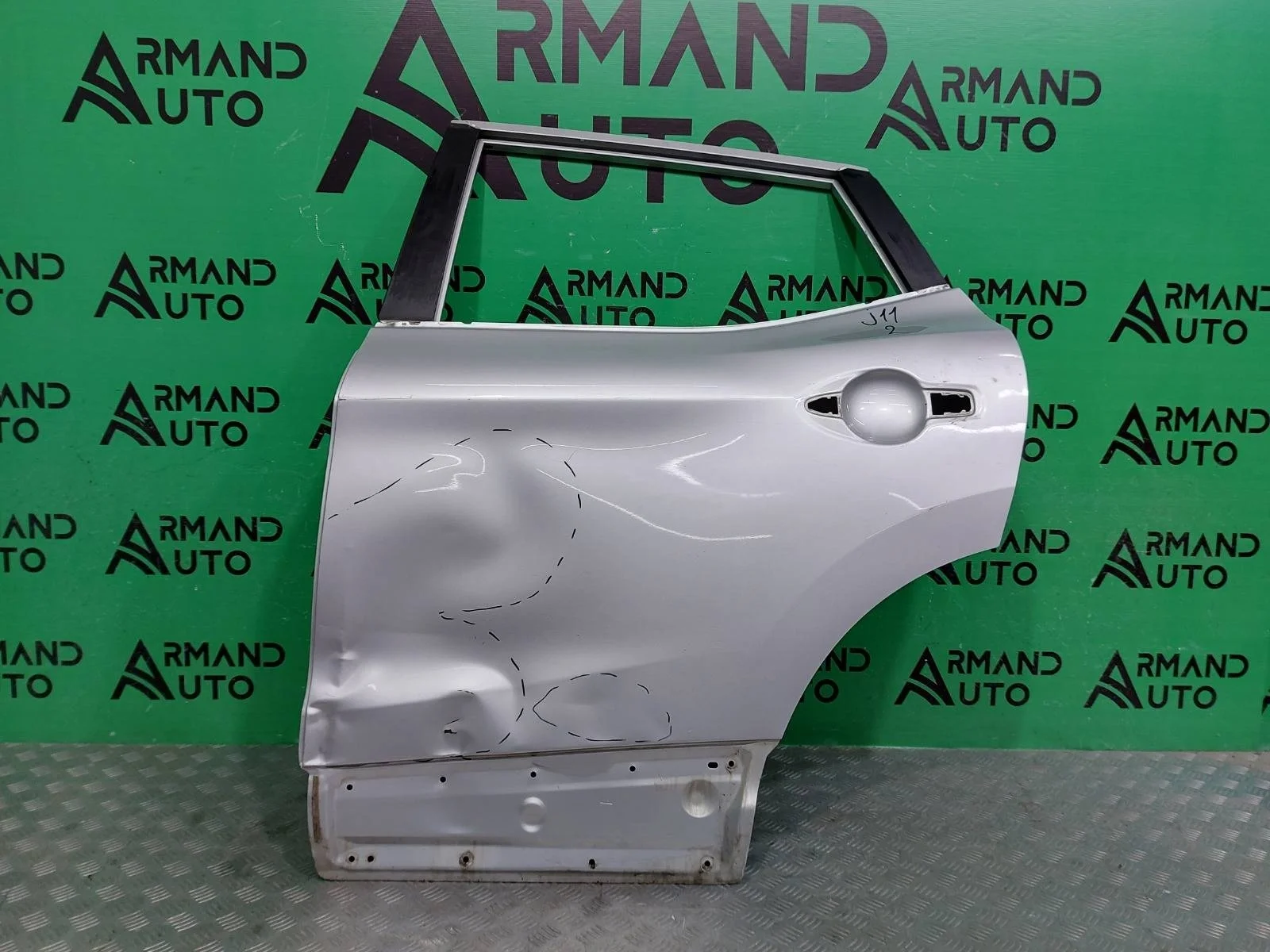 Дверь Nissan Qashqai 2013-2022 H2101HV0MB 2 J11, задняя левая