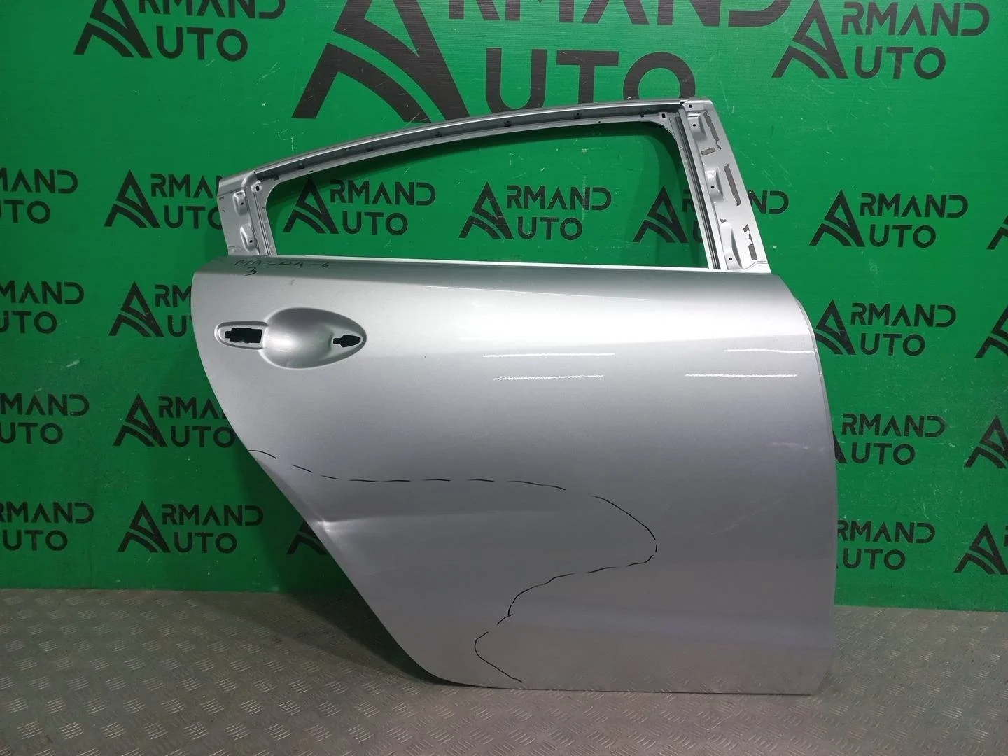 Дверь Mazda 6 2012-2024 GHY17202XB 3 GJ, задняя правая