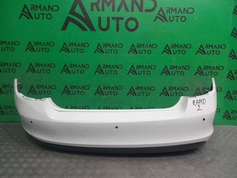 Бампер Skoda Rapid 2014-2020 60U807421B 1, задний