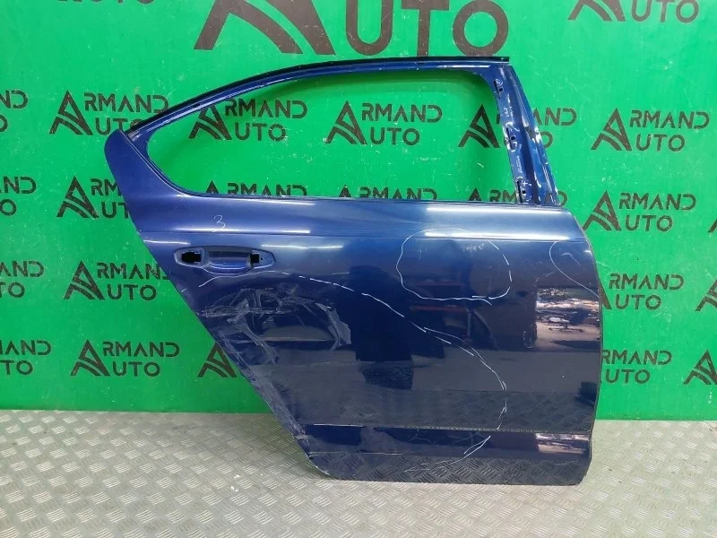 Дверь Skoda Octavia 2013-2020 5E5833052 3 A7 (5E), задняя правая