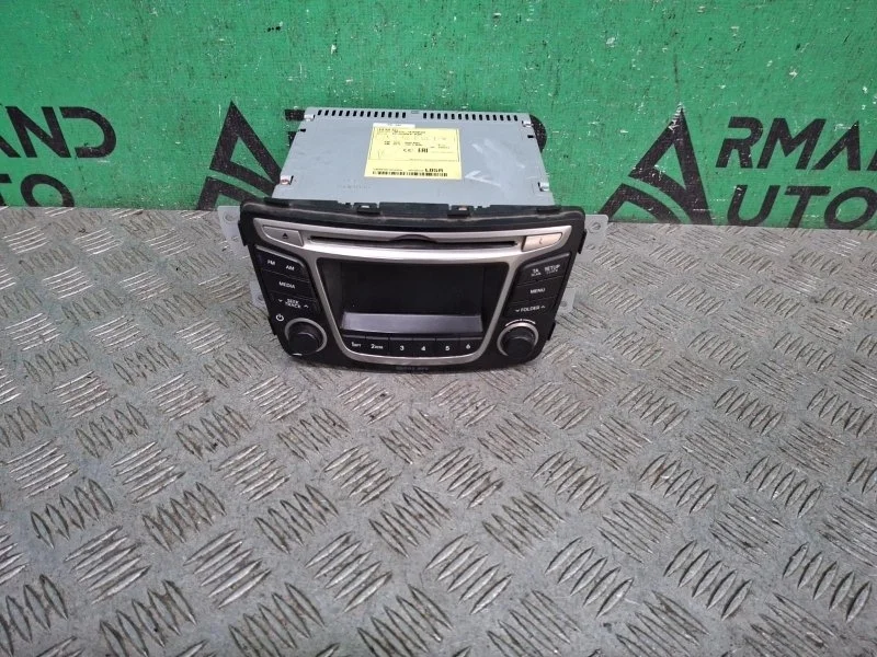 Магнитола Hyundai Solaris 2014-2017 961704L050RDR 1