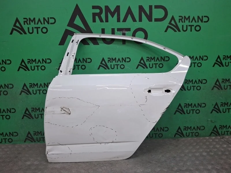 Дверь Skoda Octavia 2013-2020 5E5833055B 3 A7 (5E), задняя левая