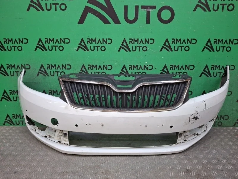 Бампер Skoda Rapid 2014-2020 60U807221F 1, передний