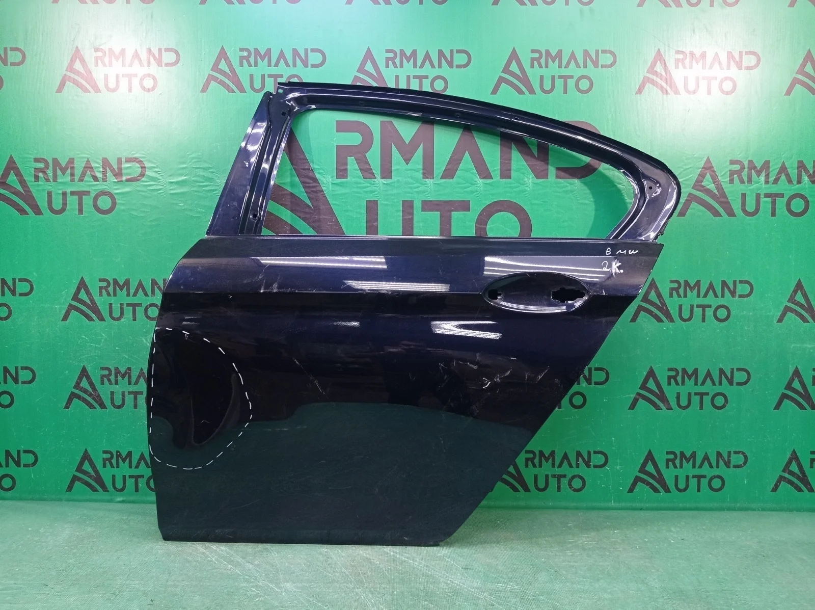 Дверь BMW 5 series 2016-2023 41007408963 G30, задняя левая