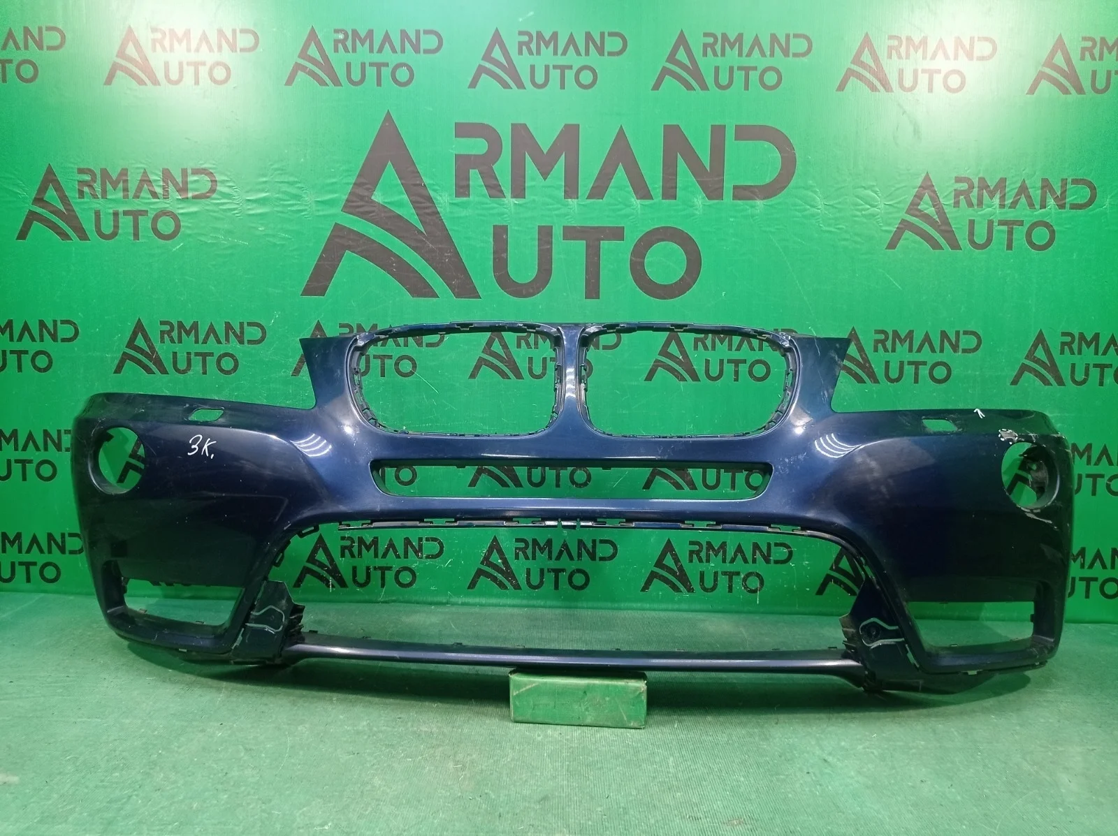 Бампер BMW X3 2010-2014 51117261188 F25, передний