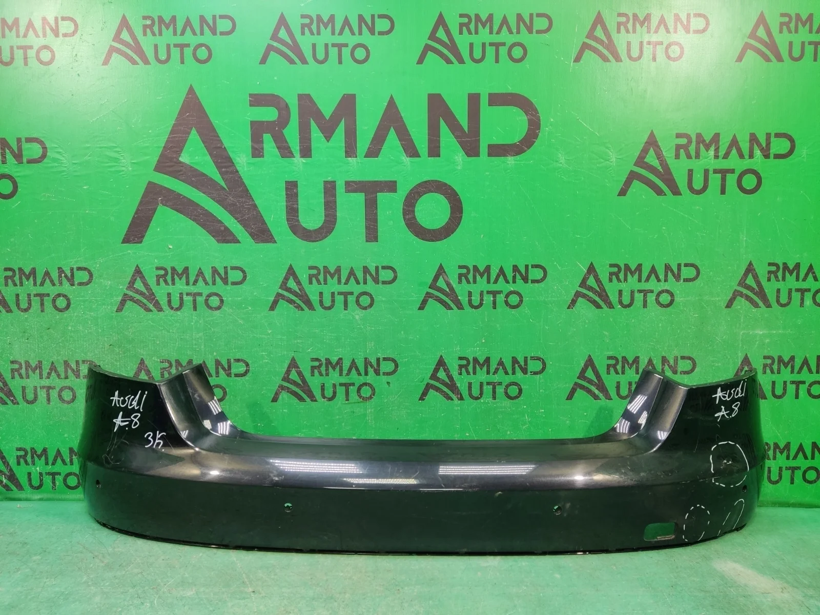 Бампер Audi A8 2010-2014 4H0807067AGRU 3 D4, задний