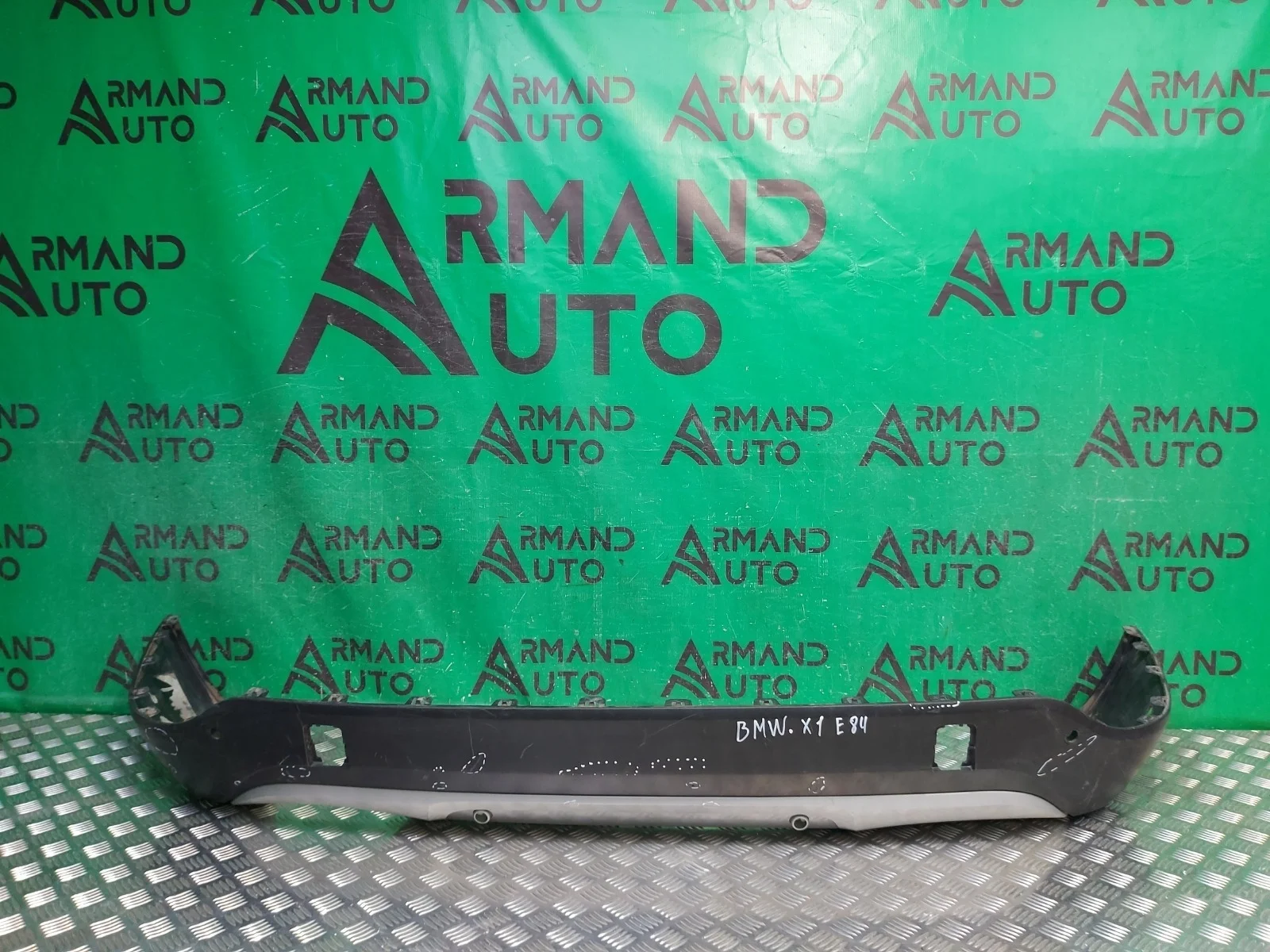 Юбка бампера BMW X1 2012-2015 51127345040 E84, задняя
