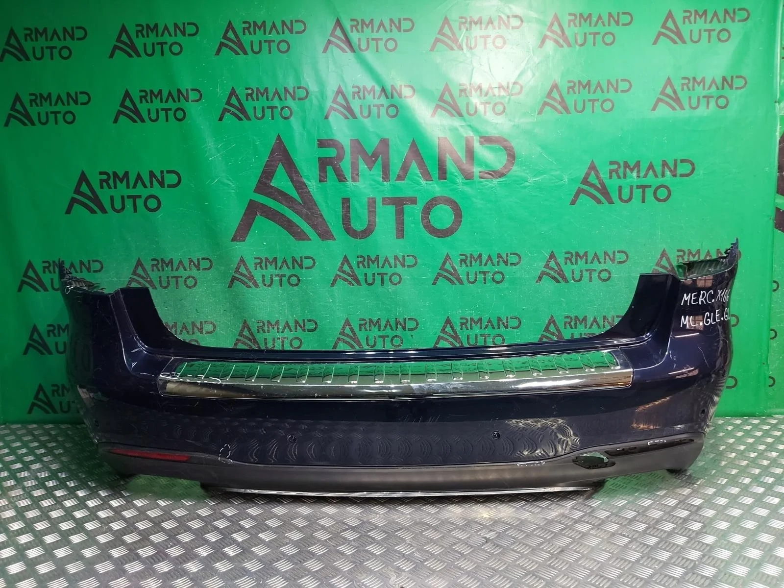 Бампер Mercedes GL GLS-Class 2015-2019 A16688559009999 X166, задний