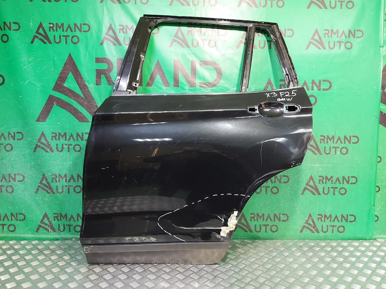 Дверь BMW X3 2010-2017 41527238695 F25, задняя левая
