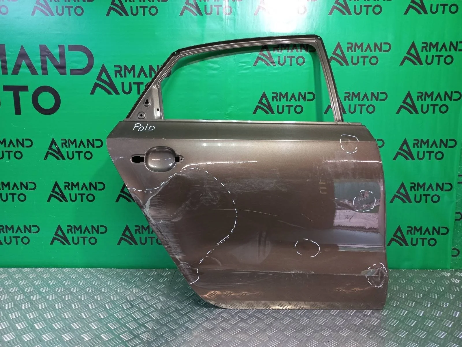 Дверь Volkswagen Polo 2009-2020 6RU833056D 5, задняя правая