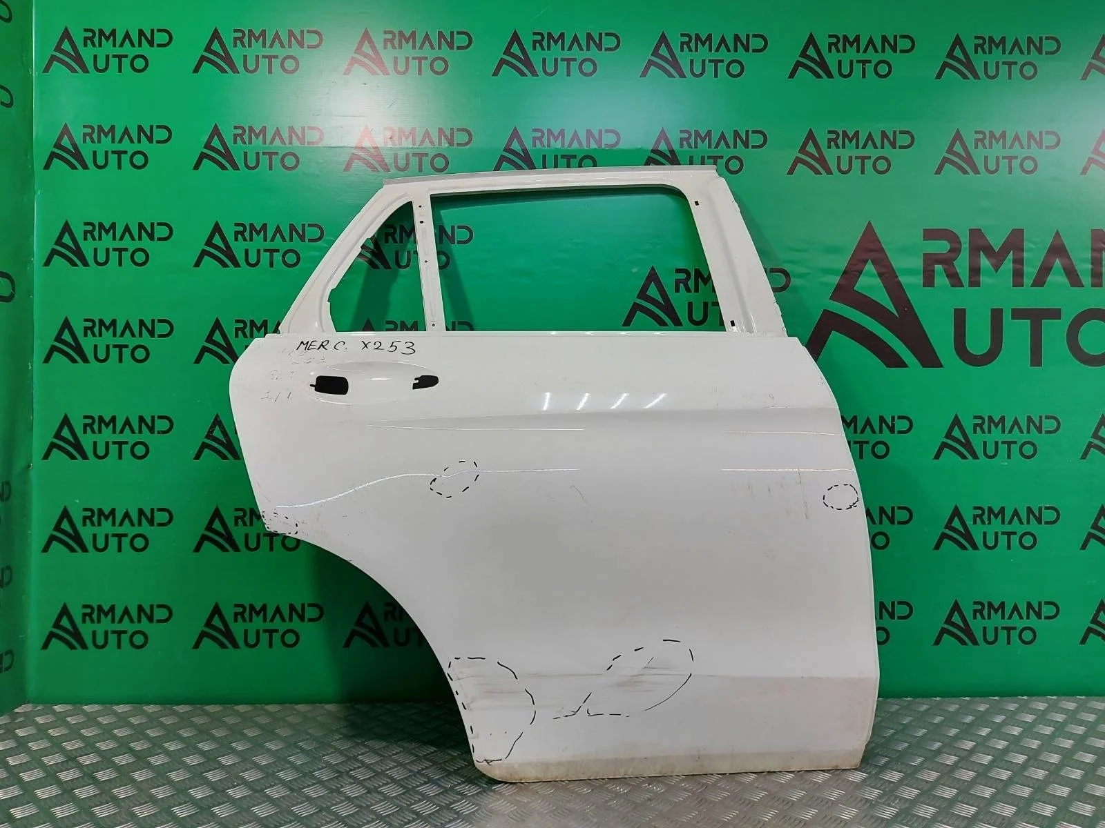 Дверь Mercedes GLC-Class 2015-2022 A2537307404 X253, задняя правая