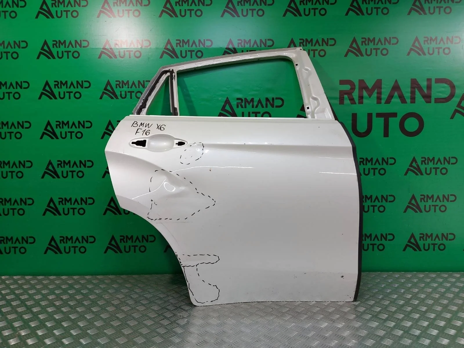 Дверь BMW X6 2014-2019 41517386744 F16, задняя правая
