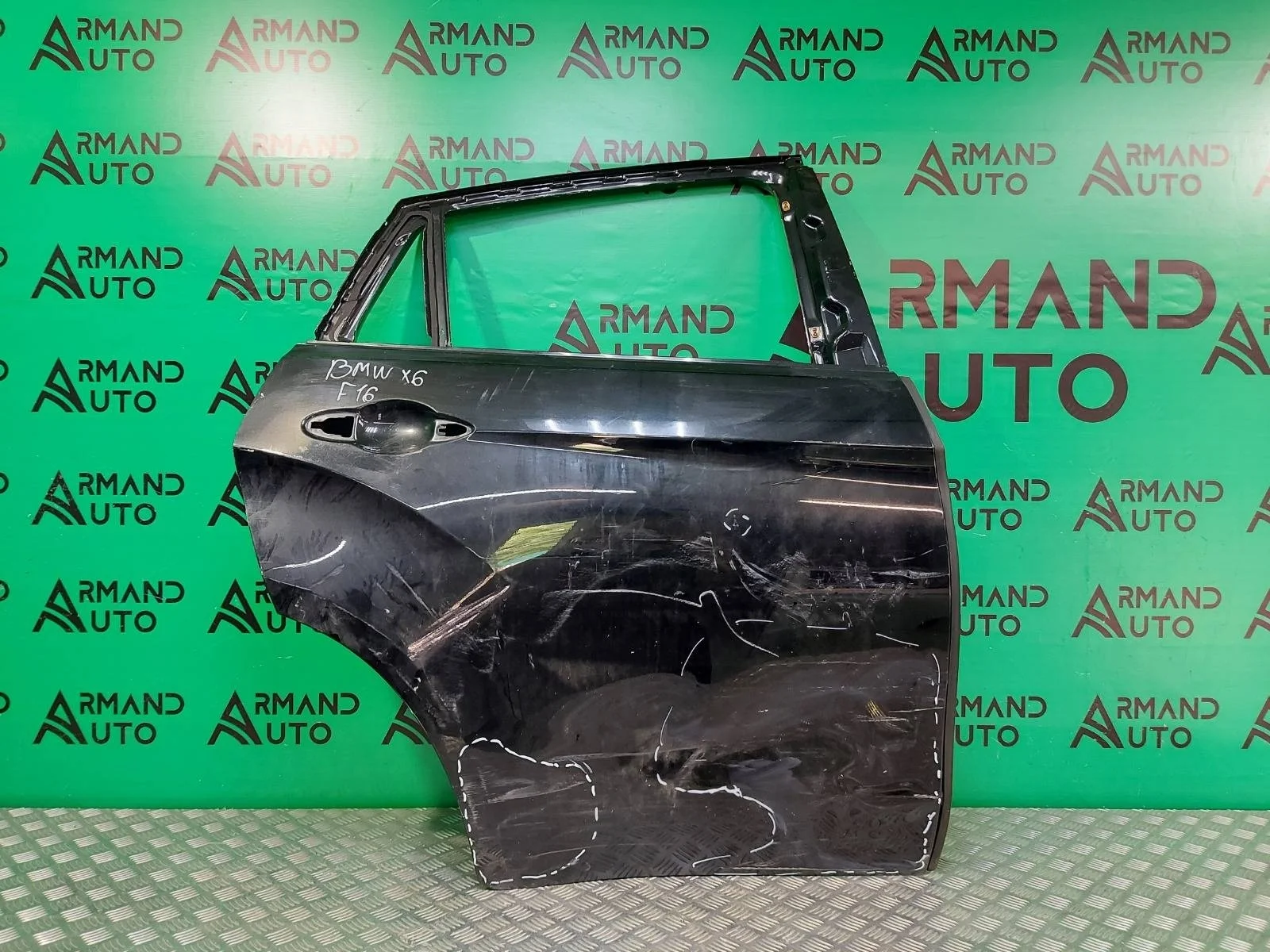 Дверь BMW X6 2014-2019 41517386744 F16, задняя правая